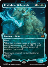 Behemoth Craterópode / Craterhoof Behemoth - Magic: The Gathering - MoxLand